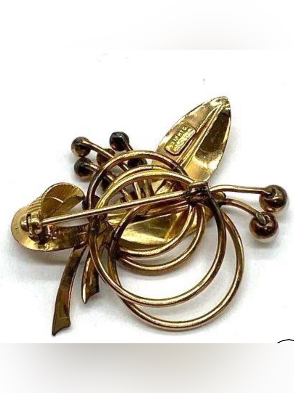 Carl Art vintage brooch 1/20 12K 6.7g - Picture 4 of 9